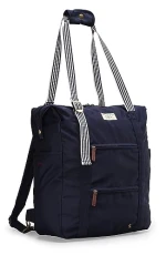 Coast Collection Unisex Travel Backpacks With Carrier Straps, French Navy, Large 14L Capacity Coast Collection Unisex Travel Backpacks With Carrier Straps, French Navy, Large 14L Capacity