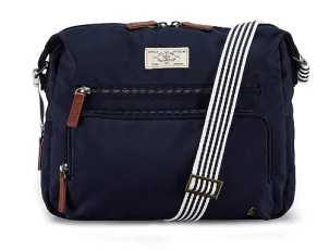 Coast Softside Collection Unisex Crossbody Bag With Adjustable Straps, French Navy Coast Softside Collection Unisex Crossbody Bag With Adjustable Straps, French Navy
