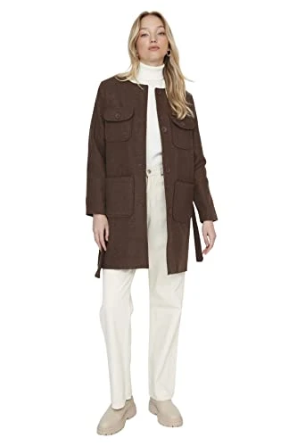 Coat - Brown - Bomber jackets