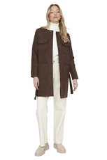 Coat - Brown - Bomber jackets Coat - Brown - Bomber jackets