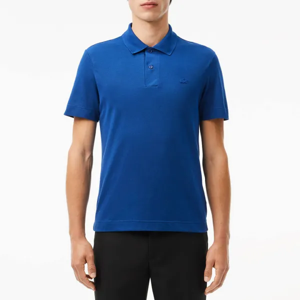 Cobalt Classic Badge Polo Shirt - Blue