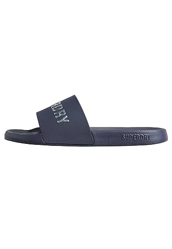 CODE LOGO VEGAN POOL SLIDE, Flip-Flop,