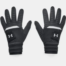 ColdGear® Infrared Mens Golf Gloves Black / Pitch Gray