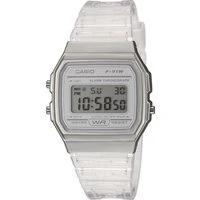 Collection F-91WS-7EF Transparent Resin Strap Digital Watch