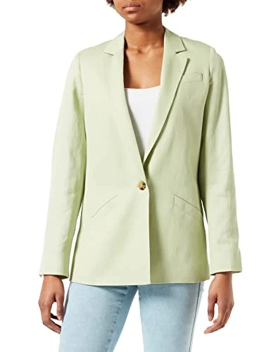 Collection Women's 022EO1G329 Blazer, 340/PASTEL Green, Standard