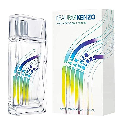 Colors Pour Homme Eau de Toilette Spray, Aquatic, 50 ml