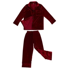 Comfortable Sleepwear Lady Button Down Sleepwear Women Plush Fleece Pajamas Set Long Sleeve Button-Down for Girls Ladies Autumn Winter Nightgown () Women Winter Nightwear Claret Comfortable Sleepwear Lady Button Down Sleepwear Women Plush Fleece Pajamas Set Long Sleeve Button-Down for Girls Ladies Autumn Winter Nightgown () Women Winter Nightwear Claret