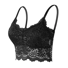 Comfy Bras for Women UK Womens Thongs Black lace top Camisole with Built in Bra Sports top Women Shorts Womens Bodystocking Strapless Backless Sticky Bras for Women Cosplay for Dresses Skirts