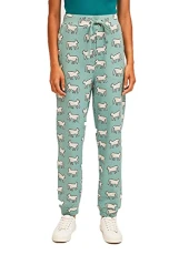 Compania Fantastica Sz S Blue Mid-Rise Dalmatian Print Jogging Bottoms Pants Compania Fantastica Sz S Blue Mid-Rise Dalmatian Print Jogging Bottoms Pants