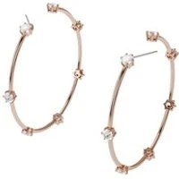 Constella Rose Gold Hoop Earrings