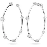 Constella Silver Hoop Earrings