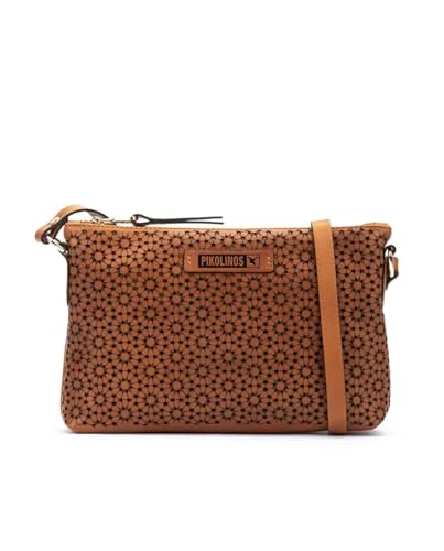 CORDOBA Leather Crossbody Bags for Women, Brandy, One Size