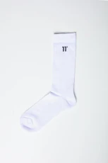 Core Logo Sock - White