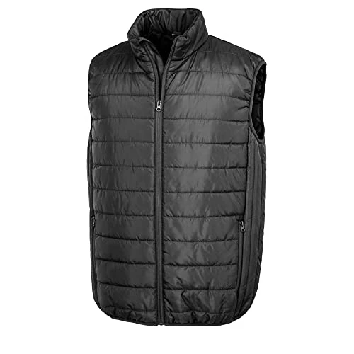 Core Mens Promo Padded Body Warmer (XL) (Black)