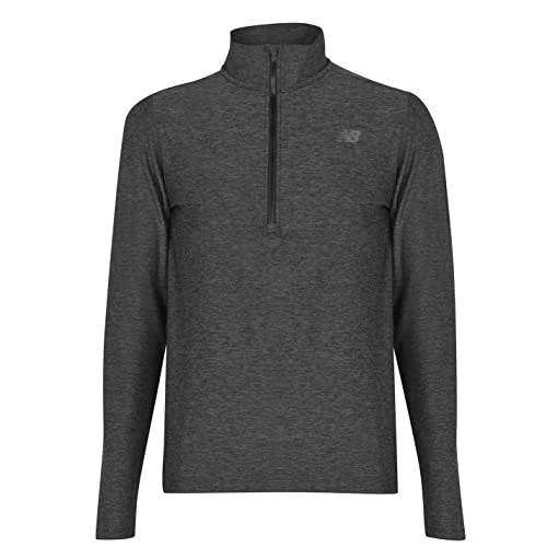 Core Space Dye Quarter Zip, Men, Black/Grey, S