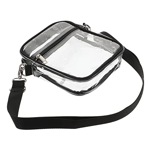 Cosmetic Bag Crossbody Bag Womens Shoulder Bags Crossbody Small Crossbody Purse for Women Clear Purse Bag Clear Bag Clear Shoulder Tote Bag Cell Phone Bag PVC