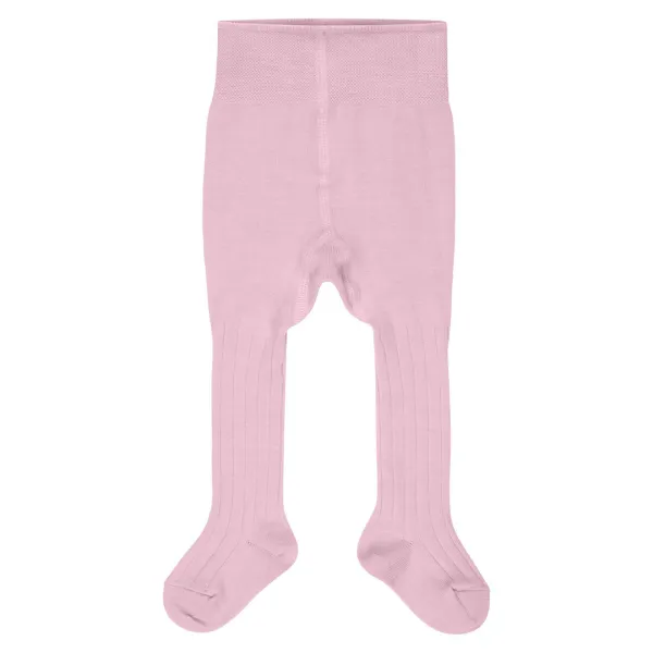 Cosy Rib Babies Tights - Rose