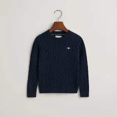 Cotton Cable Crew Jumper