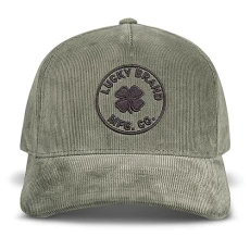 Cotton Embroidered Baseball Cap with Adjustable Straps for Men and Women (One Size Fits Most), Moss, One size