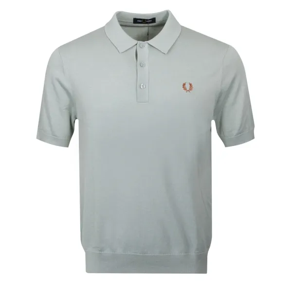 Cotton Knitted Polo Shirt
