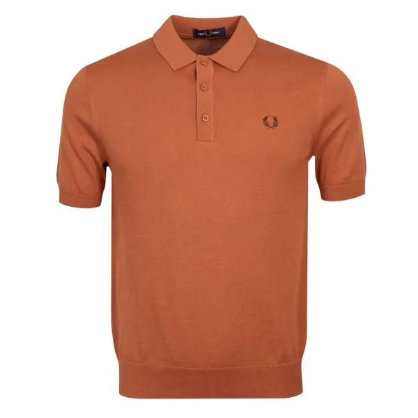 Cotton Knitted Polo Shirt
