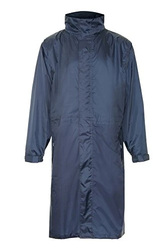 Country Clothing Adult Waterproof Packable Long Coat Navy L