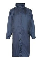 Country Clothing Adult Waterproof Packable Long Coat Navy XXL
