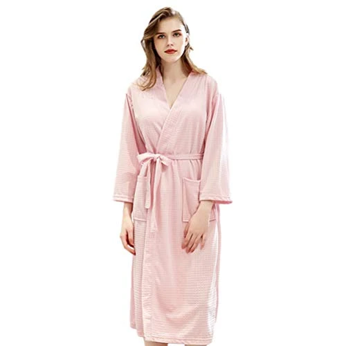 Couple Pyjamas Spring Nightgown Mens Nightshirts for Sleeping Sleep Tops for Women Women’s Belts Mens Belts Womens Night Gown Women Night Shirt Bathrobe Absorb Water Women's Pink