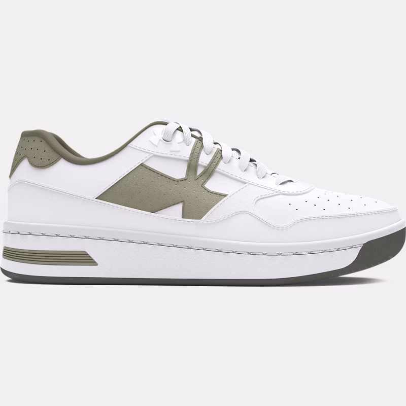Court 96 Suede Womens Shoes White / White / Grove Green - White