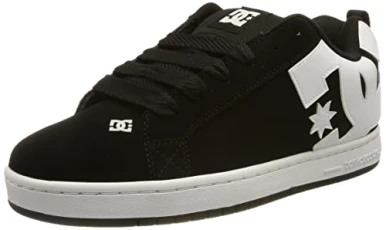 Court Graffik, Men's Low-Top Sneakers, Black (Black - 001), 8 UK (42 EU) Court Graffik, Men's Low-Top Sneakers, Black (Black - 001), 8 UK (42 EU)