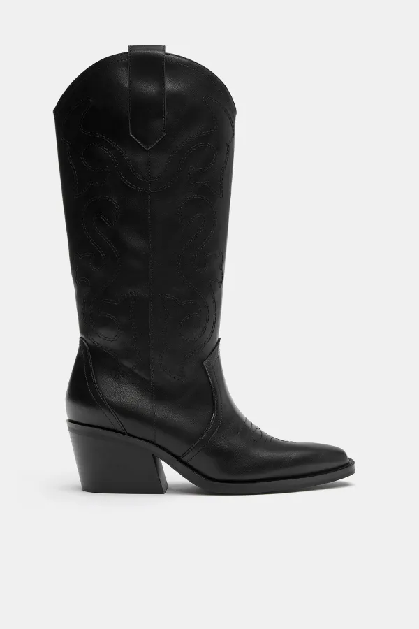 Cowboy Boots - Black
