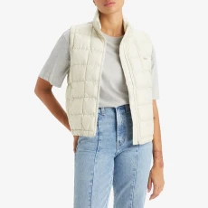 Cream Briar Padded Gilet
