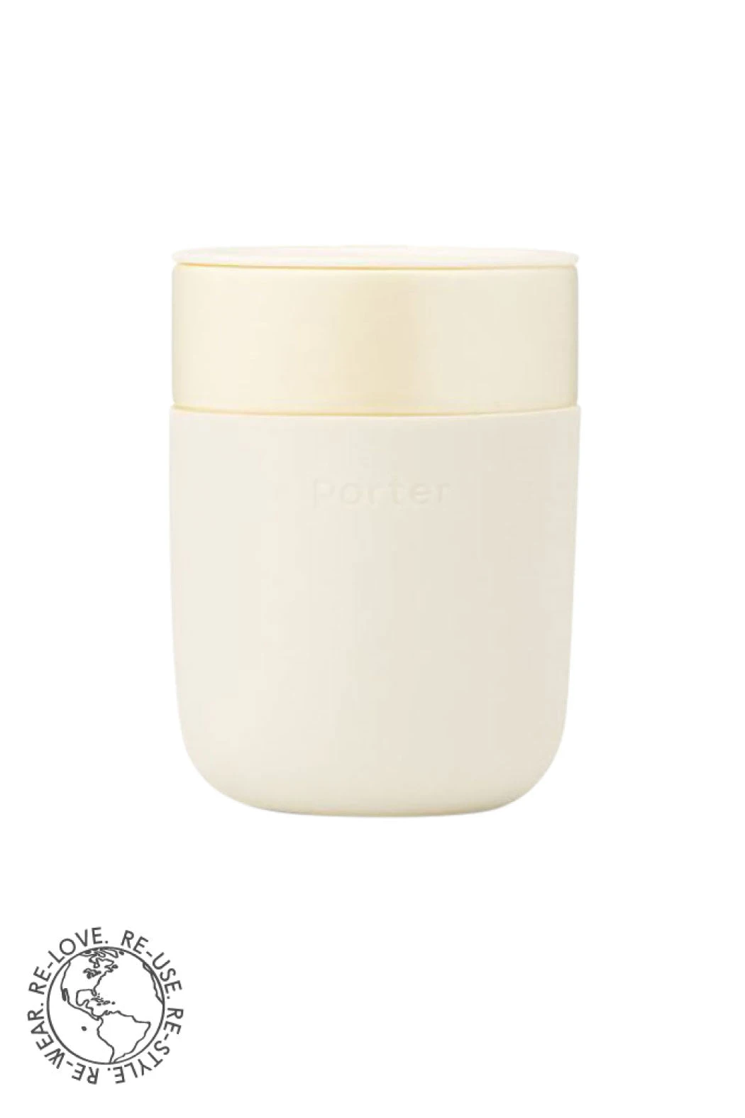 Cream Ceramic Travel Mug / Cream