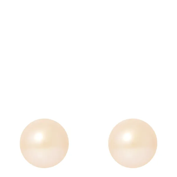 Cream Pearl Stud Earrings