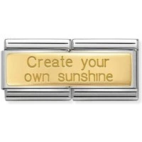 Create Your Own Sunshine Double Charm