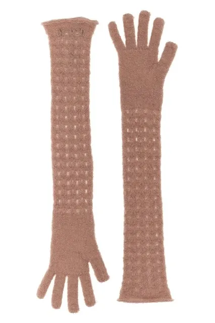 Crochet gloves - Pink