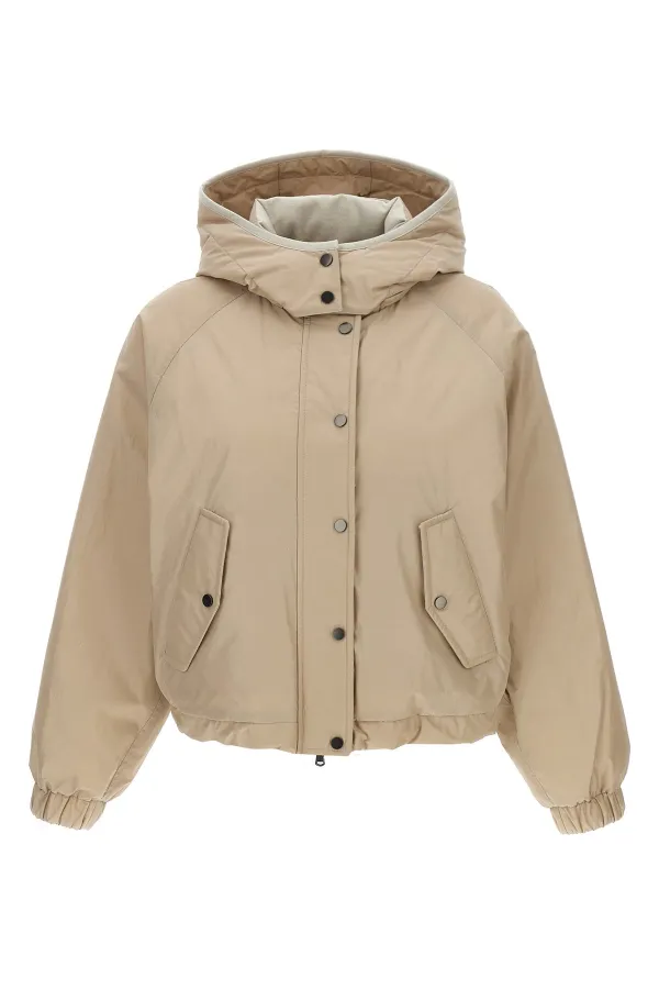 Cropped Down Jacket - 36 IT