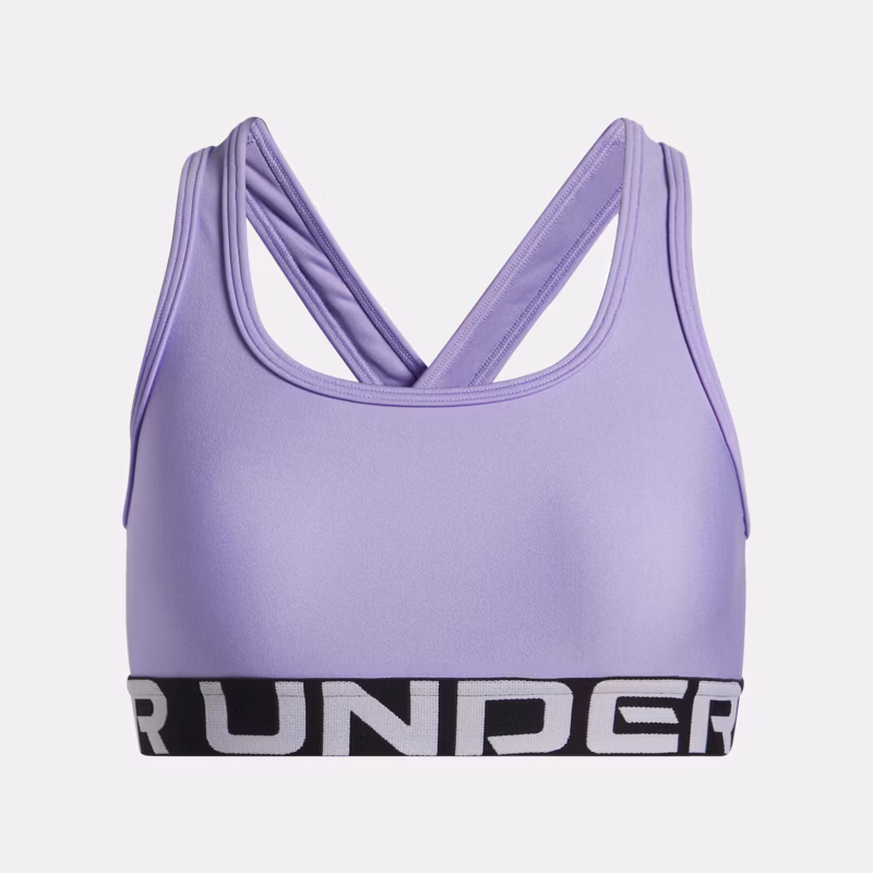 Crossback Girls Sports Bra Transparent / White YMD (54 - 59 in) - Purple