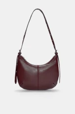 Crossbody Bag With Straps - Burgundy