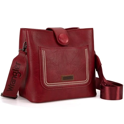 Crossbody Purses for Women Handbag and Shoulder Bag for Ladies, Red Crossbody Bag, Small
