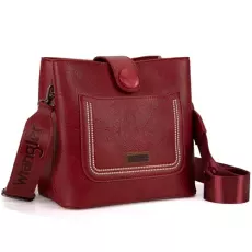 Crossbody Purses for Women Handbag and Shoulder Bag for Ladies, Red Crossbody Bag, Small