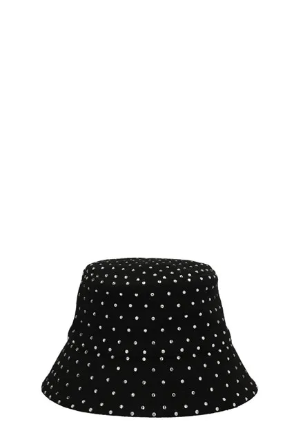 Crystal bucket hat - Black