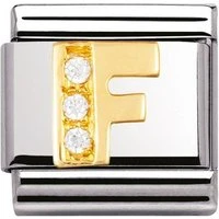 Cubic Zirconia F Charm