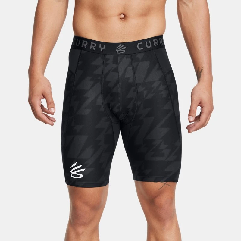 Curry HeatGear? Printed Mens Shorts Black / Anthracite / White