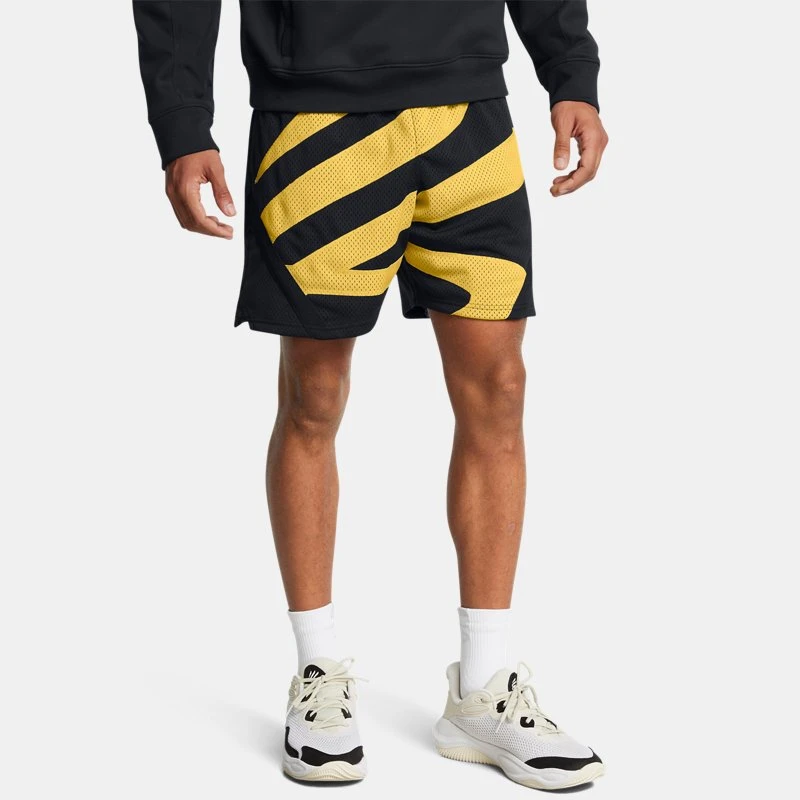 Curry Sig Mens Shorts Black / Taxi