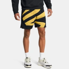 Curry Sig Mens Shorts Black / Taxi