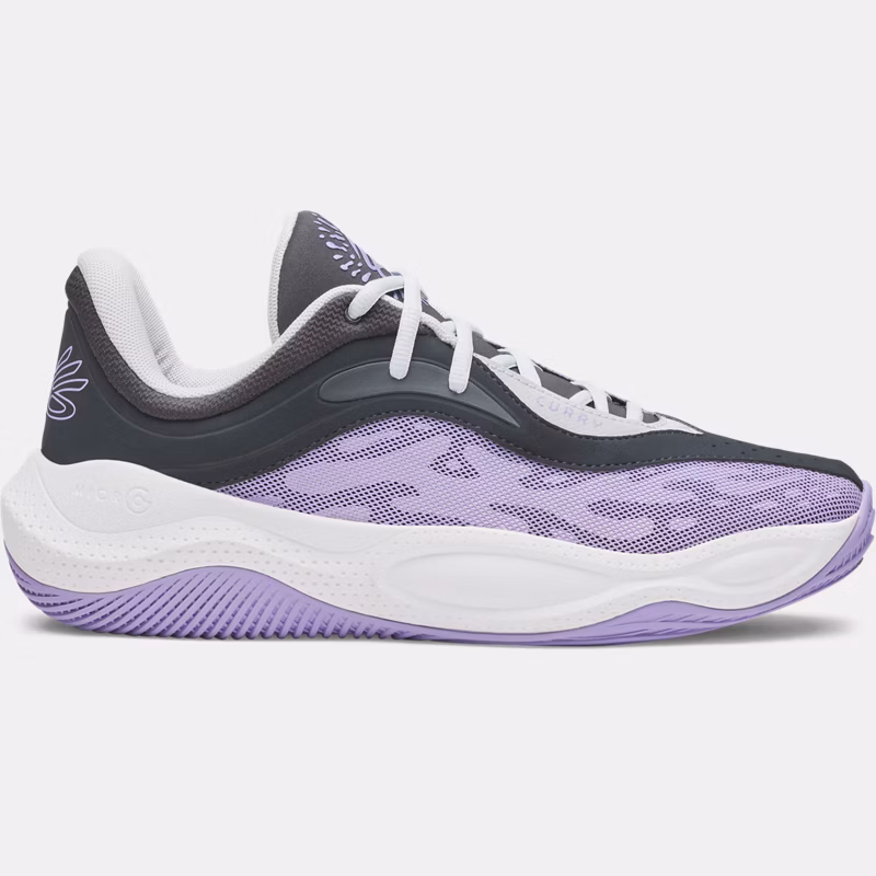 Curry Splash Unisex Basketball Shoes Anthracite / Halo Gray / Transparent