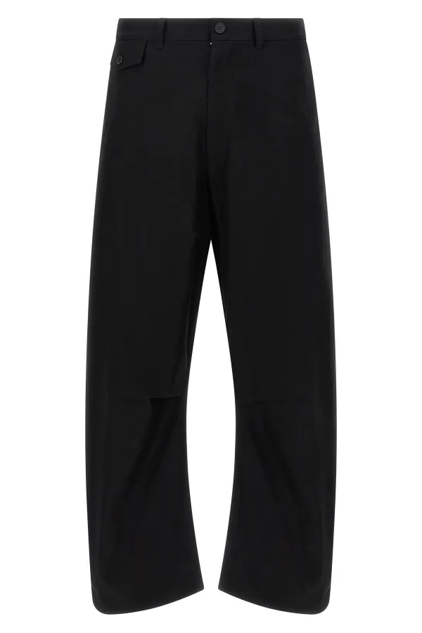 Curved Leg Pants - L