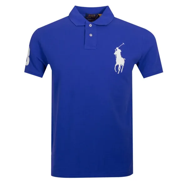 Custom Slim Fit Big Pony Polo Shirt