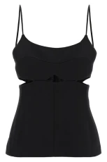 Cut-Out Cami top Black Size UK